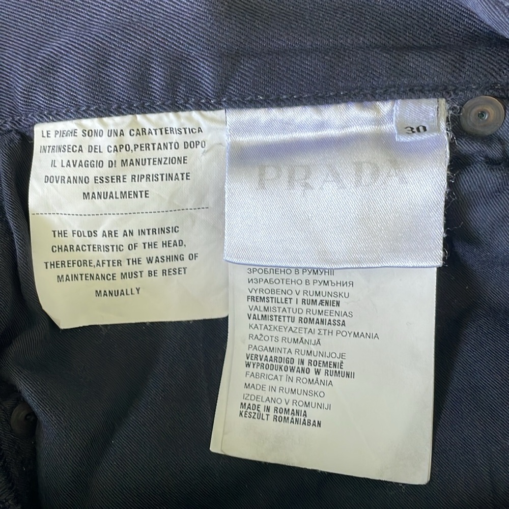 PRADA BLACK PANTS - Picture 6 of 7